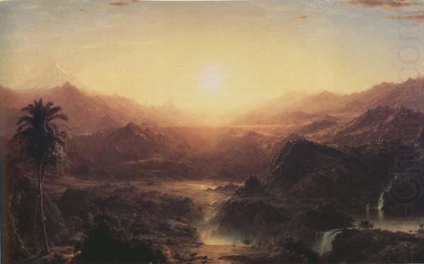 The Andes of Ecuador, Frederic E.Church